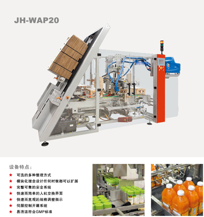 JH-WAP20裹包式装箱机